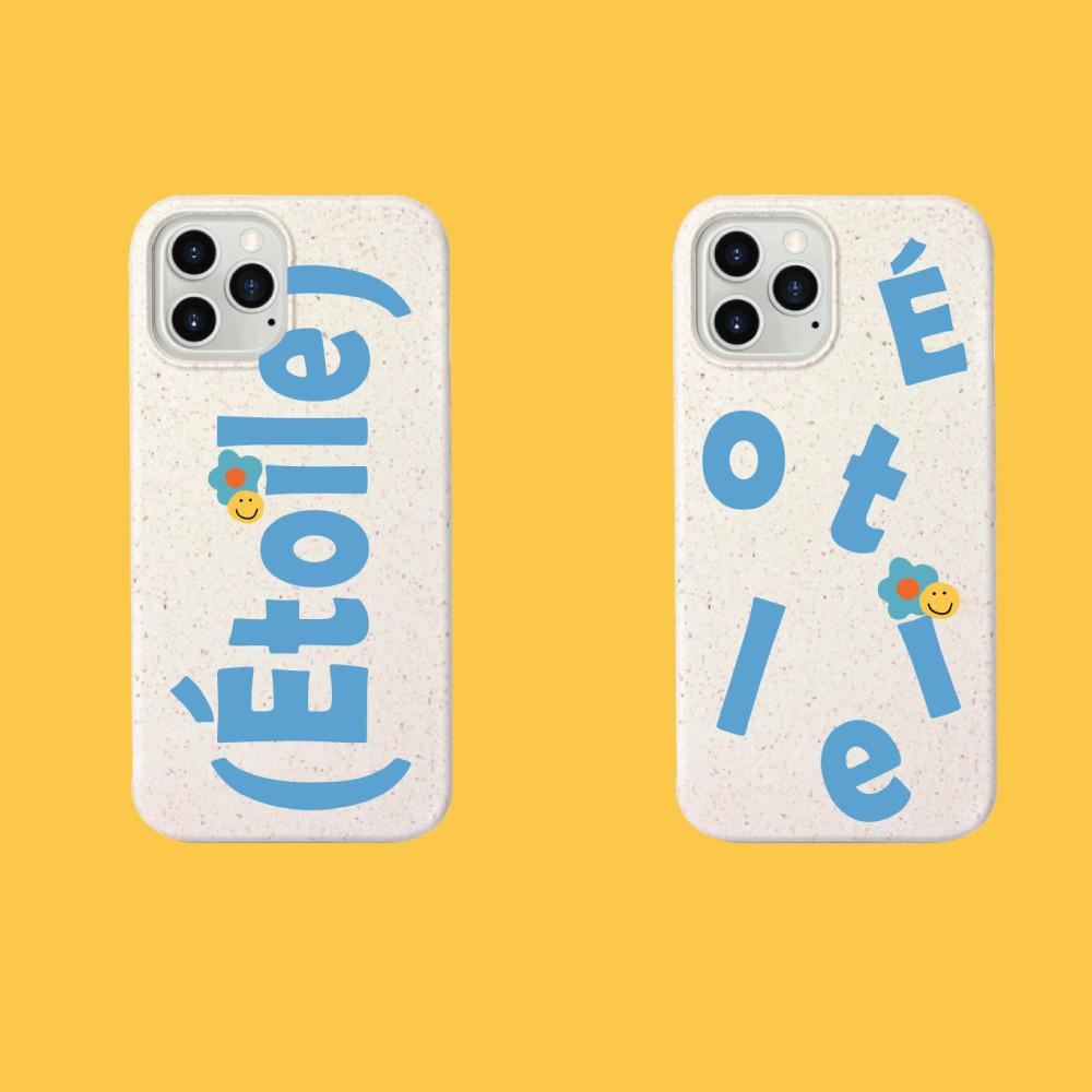 아이폰14프로 케이스 여름 투명 폰케이스 Etoile 풀커버 z플립4 S23