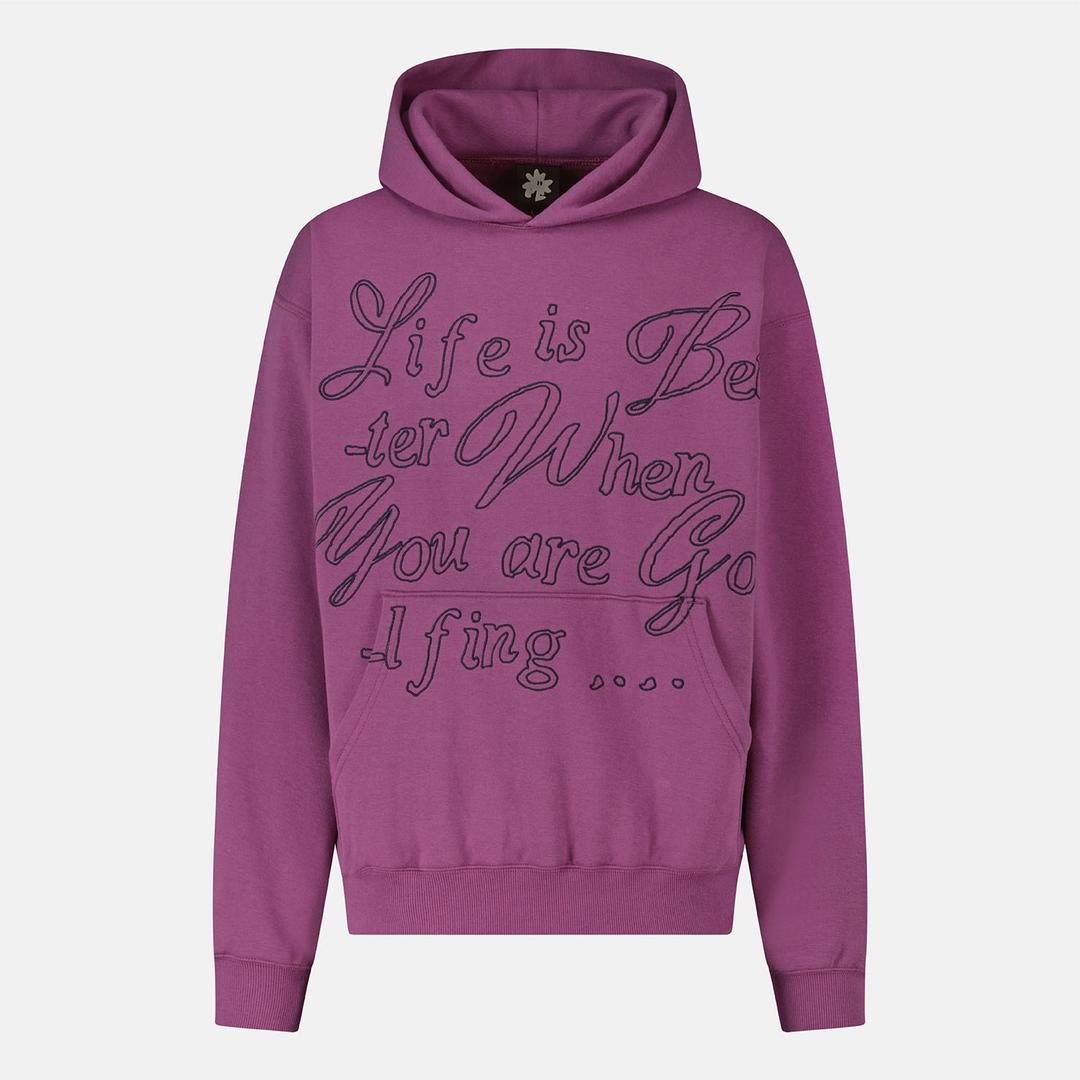 Wise Word Hoodie Magenta
