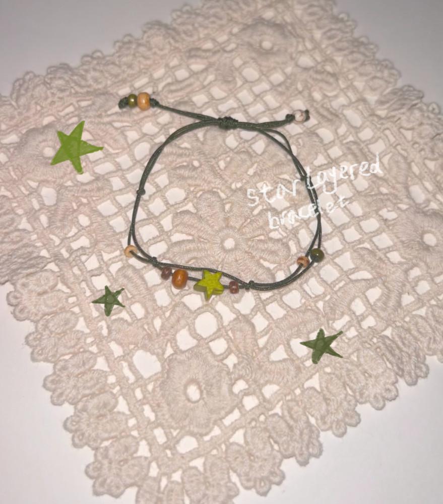 star layered bracelet