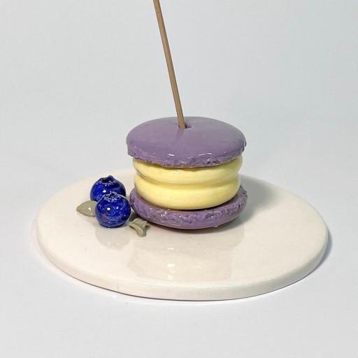 블루베리 마카롱 인센스홀더