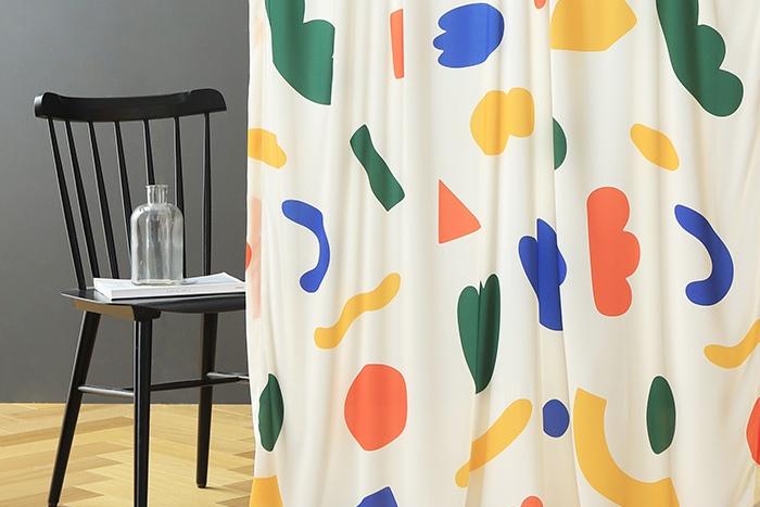 리틀플레이 소프트 쉬폰커튼