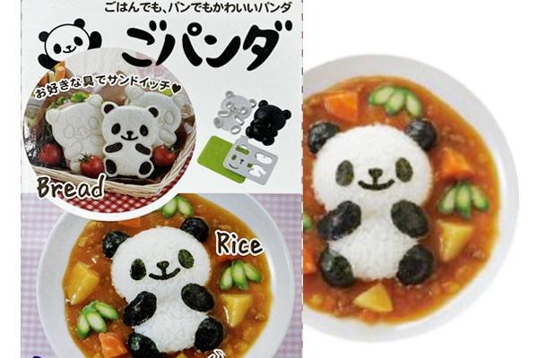 아기팬더 주먹밥틀 쿠키틀 식빵 데코 틀 김펀치 피크닉 도시락 꾸미기 만들기