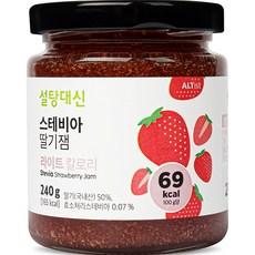 알티스트 설탕대신 스테비아 딸기잼, 240g, 1개
