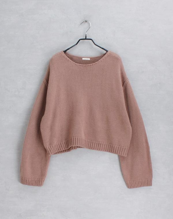 GU _ oversize knit wear