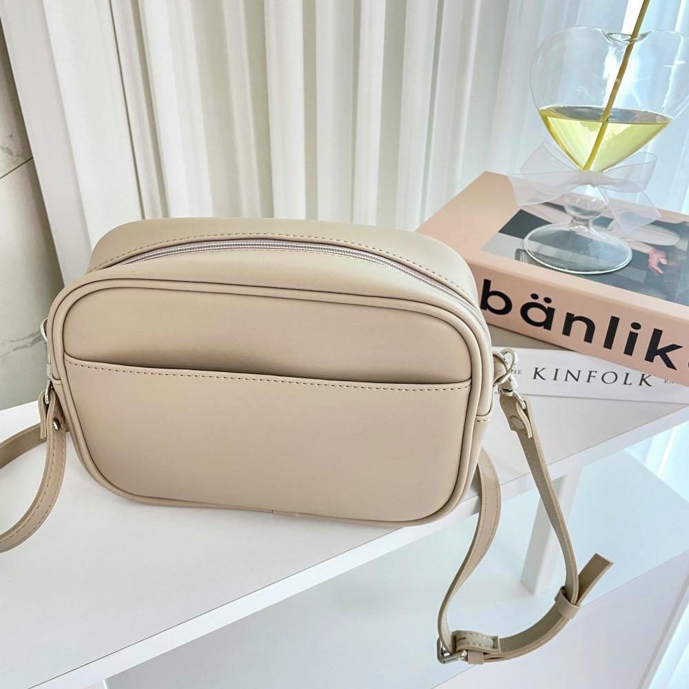 레드플라밍고 [캐러멜크로스백 ver.2] 미니크로스백 비건레더