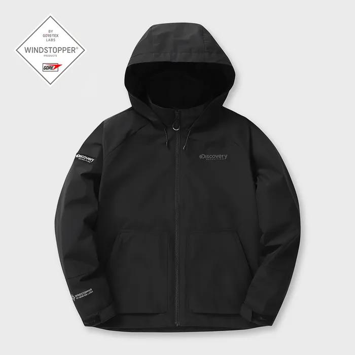 여성 베르텍스 컬러블럭 고어 윈드스토퍼 자켓 (BLACK)