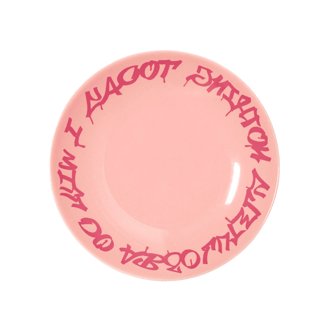 Pink Edition│S│Flipped Ceramic Plate
