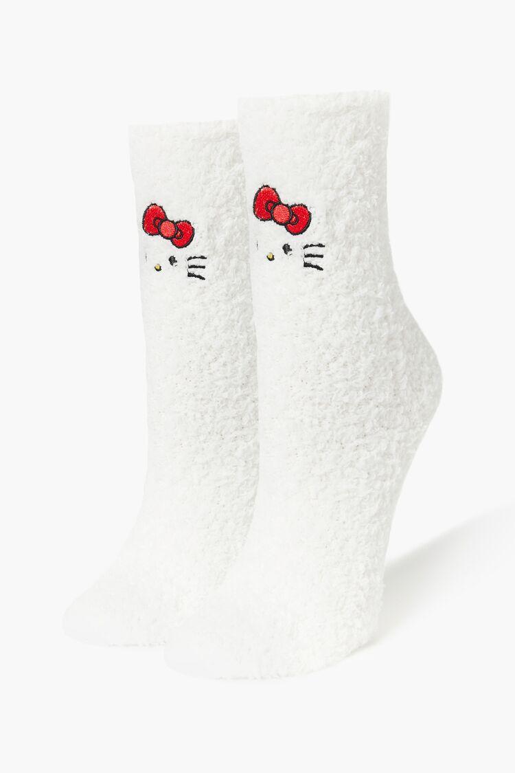 Plush Hello Kitty Crew Socks | Forever 21