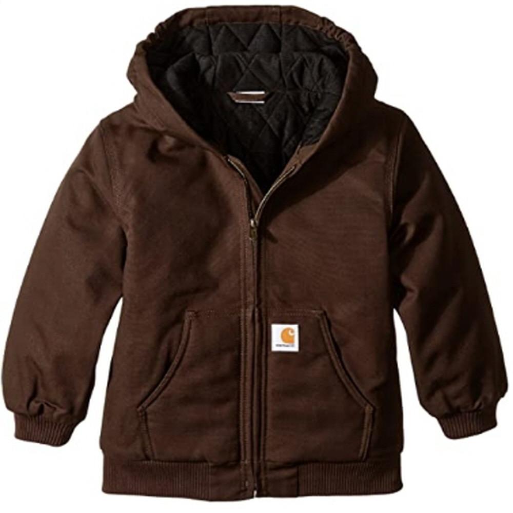 칼하트 키즈 유아 점퍼 Carhartt Active Quilt Lined Jacket Boys