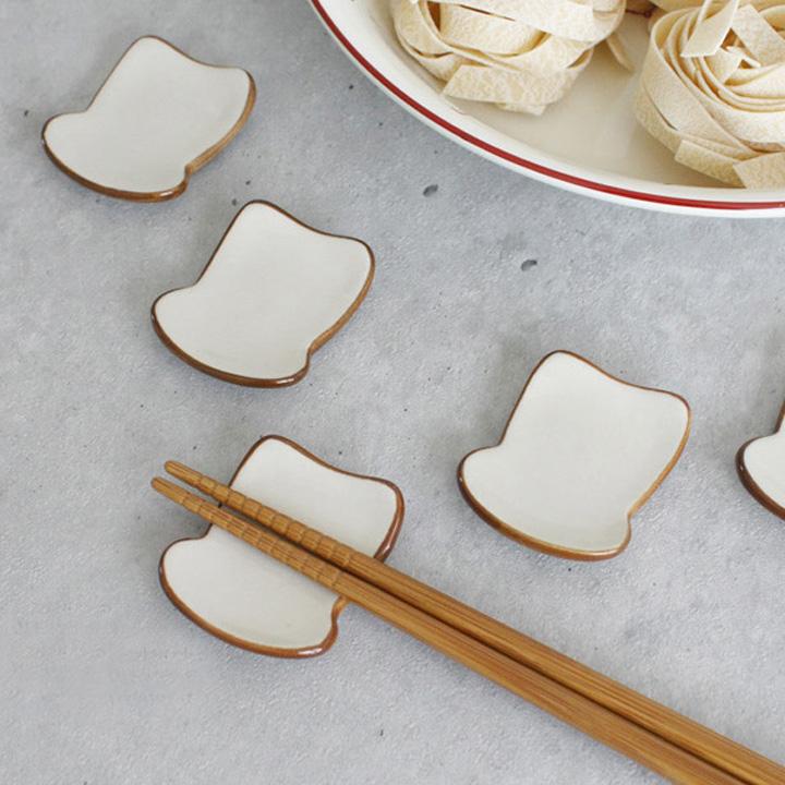 식빵 장식 5종 세트 장식 겸 수저받침