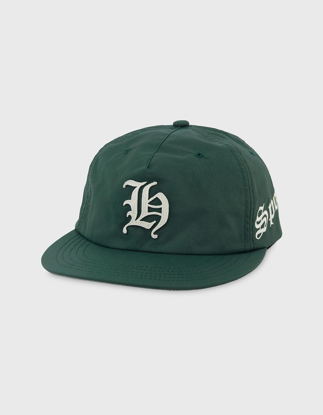 H LETTER 5 PANEL CAP / Green
