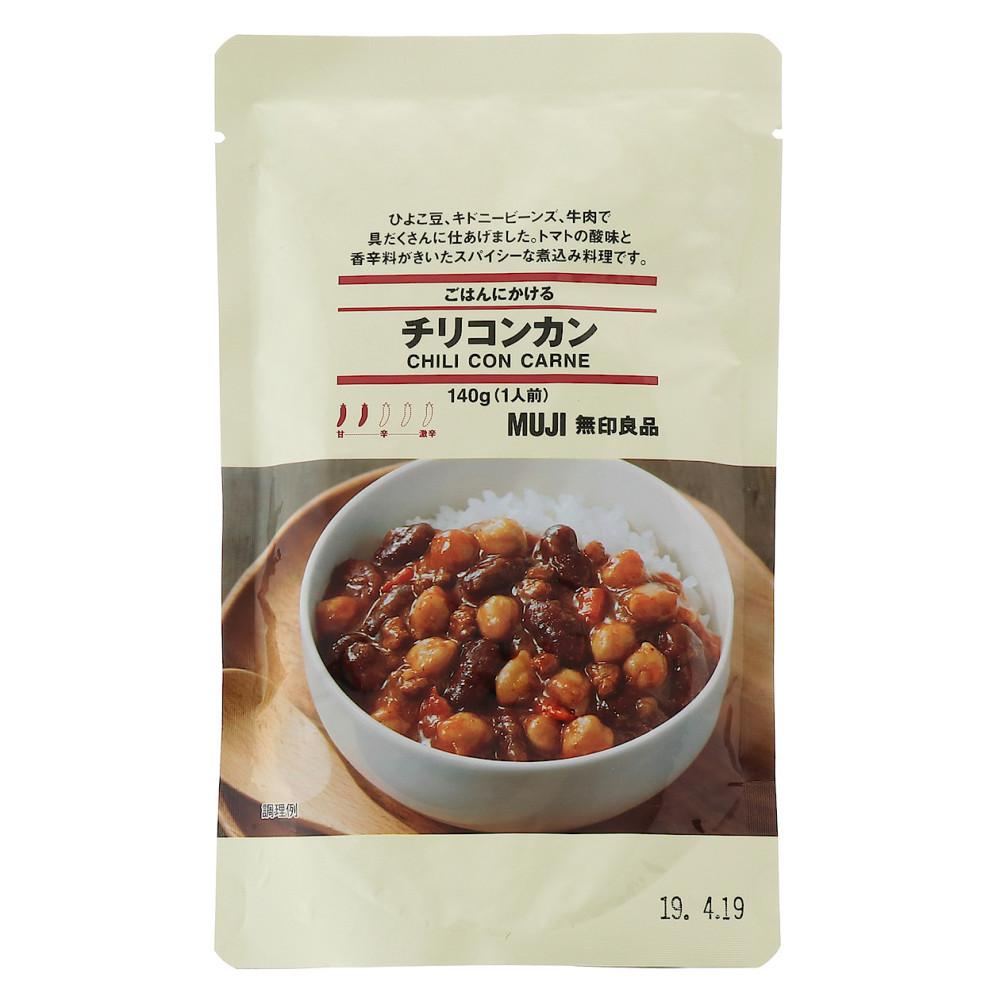 무인양품 무지 밥에 얹어 먹는 칠리 콘 카르네 140g
