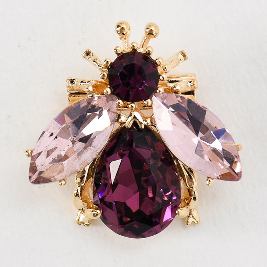 [현대백화점] [JJQUEEN] 쁘띠크리스탈벌브로치 Bhr0236