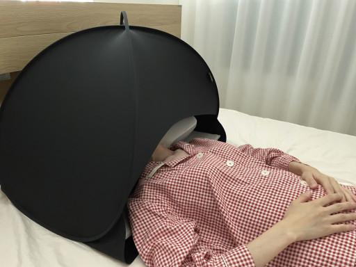 편백수면텐트/불면증/수면부족/빛차단/암막/수험생