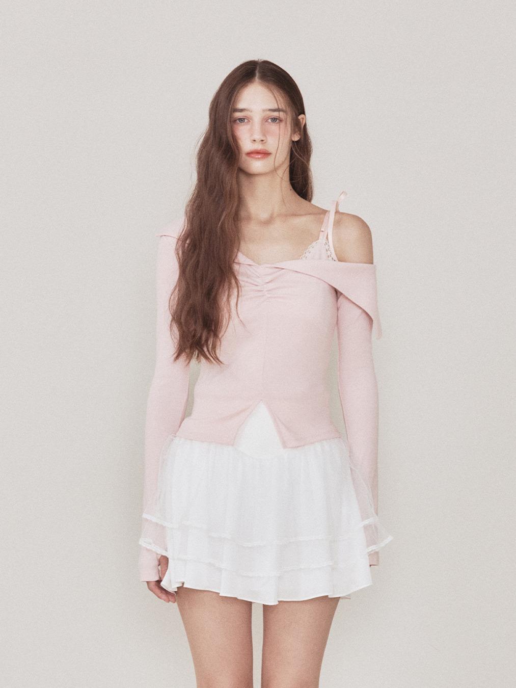 Bunny top set (Pink)