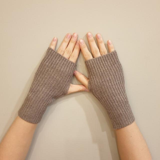 니트 핸드워머 반장갑 팔토시 겨울 운전장갑 숏