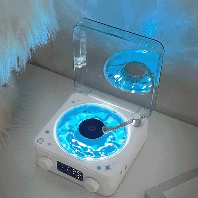 🫧당일발송🫧 웨이브 블루투스 스피커 파도 휴그 조명 ASMR 감성 무드등 무선 인테리어 물멍 오브제