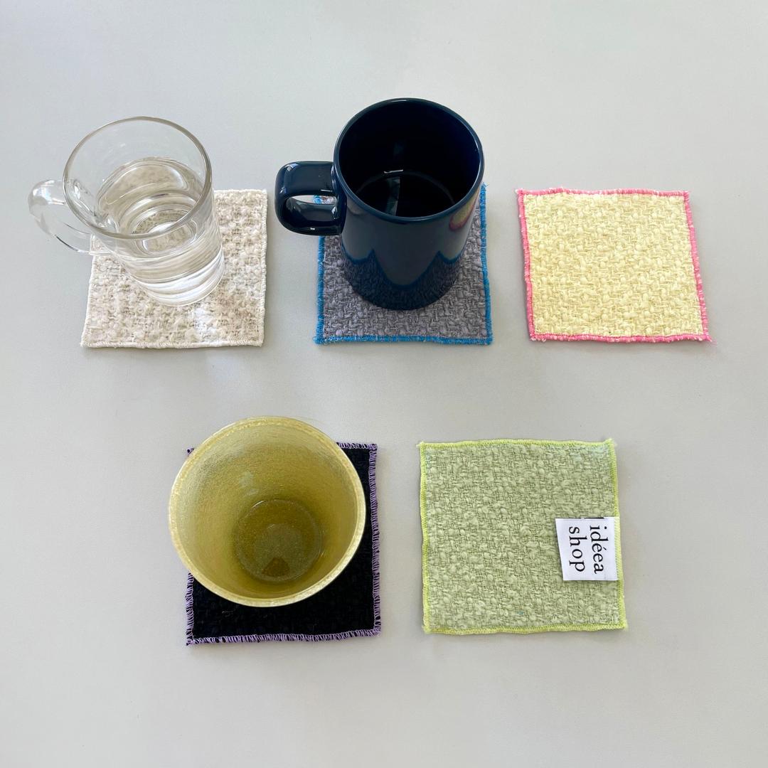 Boucle tea coaster (9colors) 티코스터