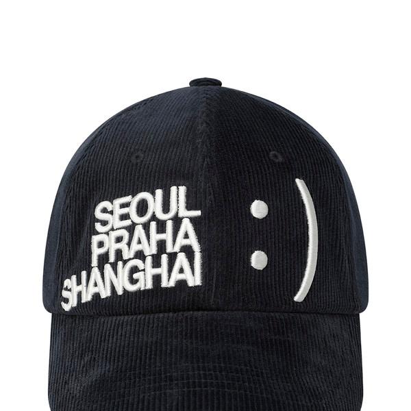 TMV X DEINET SMILE LOGO BALLCAP (NAVY)