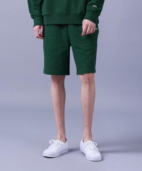 스탠다드 스웨트 쇼츠 - 그린_와펜 ver.