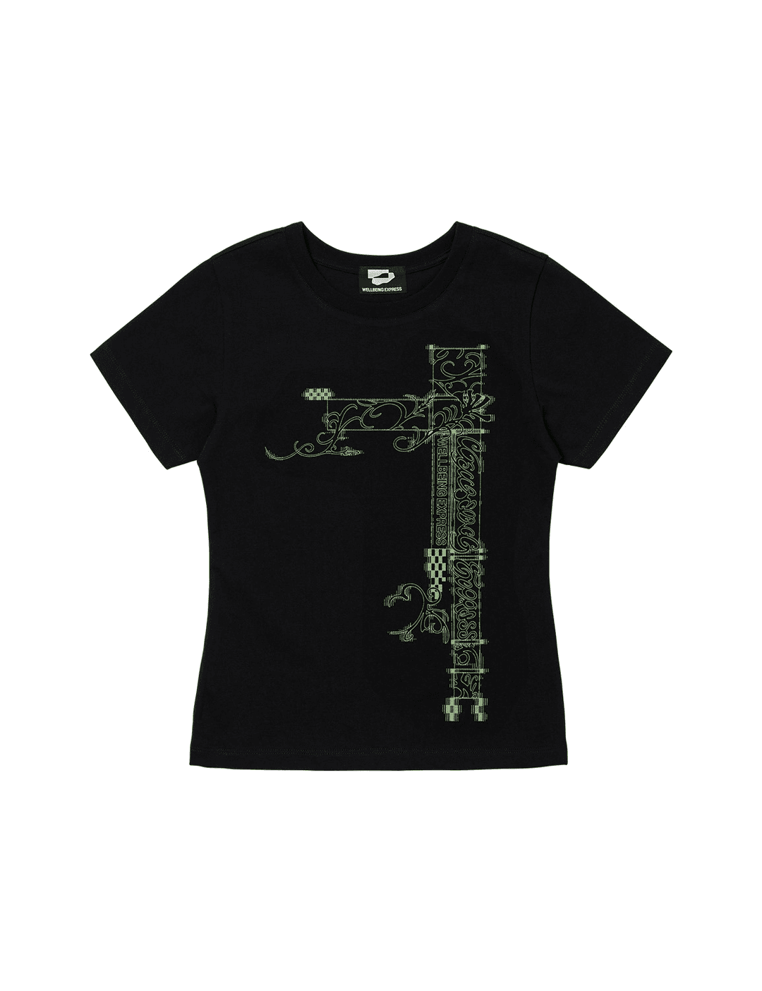 Hybrid Tattoo Tee Black
