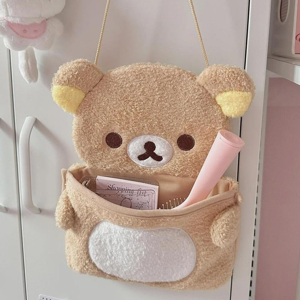 리락쿠마수납걸이 벽걸이 월포켓 행거 정리함 수납함