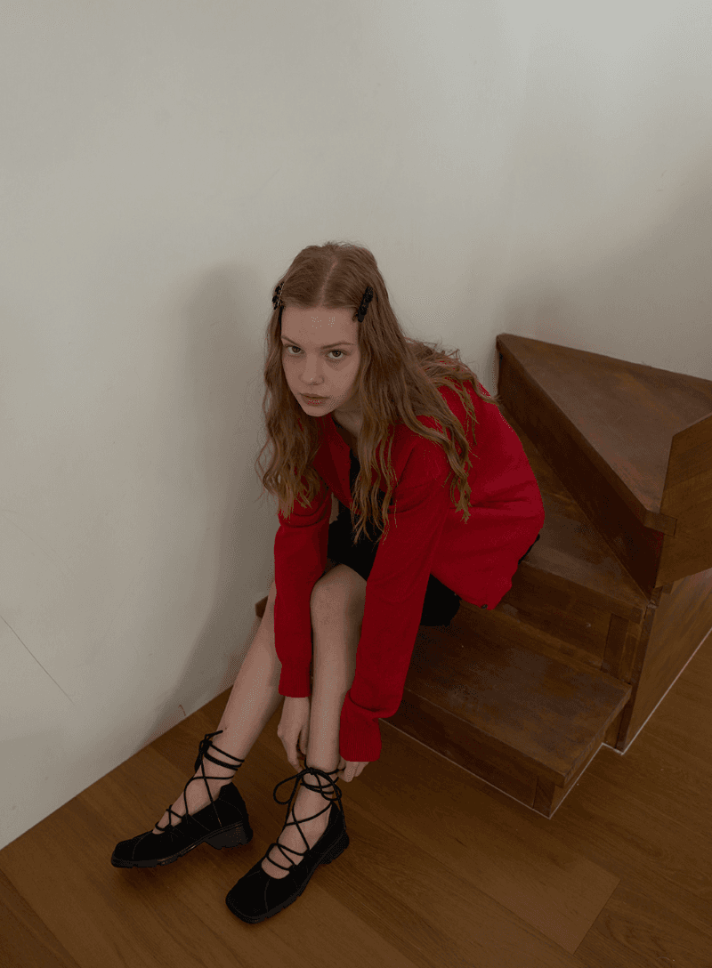 Eileen strap sneakers-Black