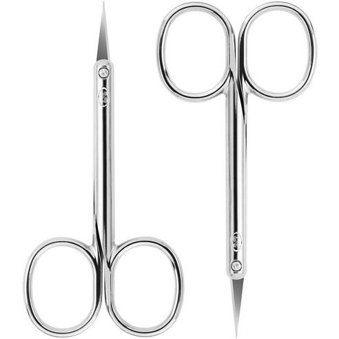 777 고급 눈썹가위, 실버, 2개 - 브로우관리 소품 | 쿠팡