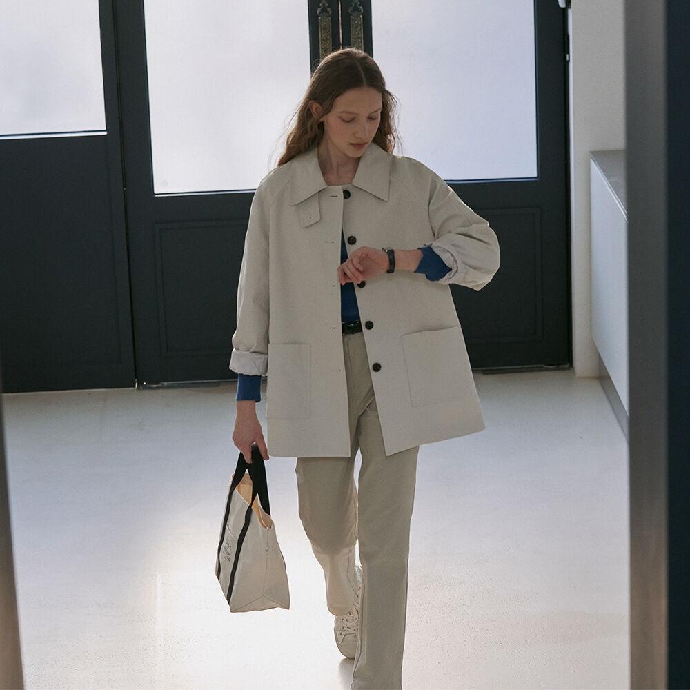 [30차 리오더][유이수착용] Mac half trench coat_4colors