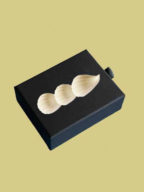 프롬핑퐁 귀여운 소라빵 세라믹 수저받침set 테이블웨어 테이블세팅 커트러리