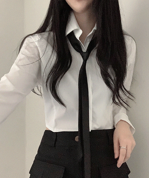 (당일!) 슬림핏 코디용 타이 블랙 하이틴룩 프레피룩 넥타이 코디 레이어드