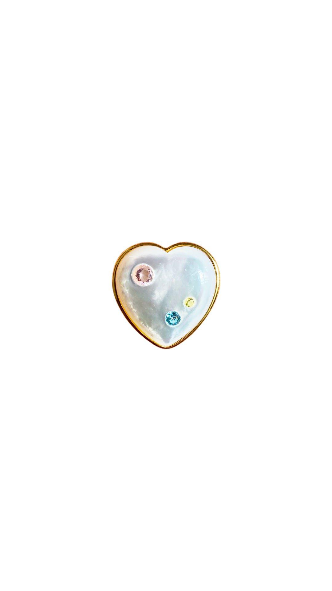 HEART TO HEART RING • MOTHER OF PEARL — N O T T E