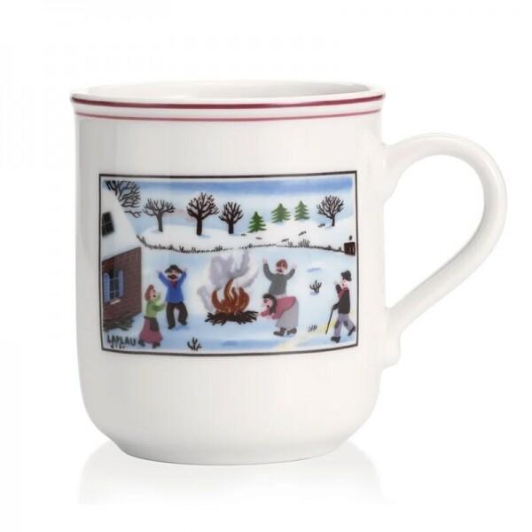 디자인나이프 크리스마스 모티브 머그 0.30L (4871)