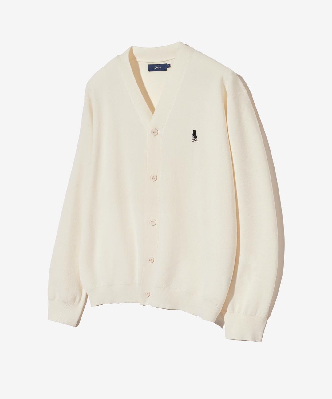 컴포트 쿨 니트 가디건_라이트 옐로우