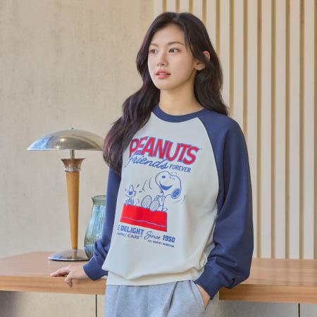 이런 상품 어때요? 탑텐 여성 [피너츠] 소프트 테리 스웨트셔츠_MSG1TR2901