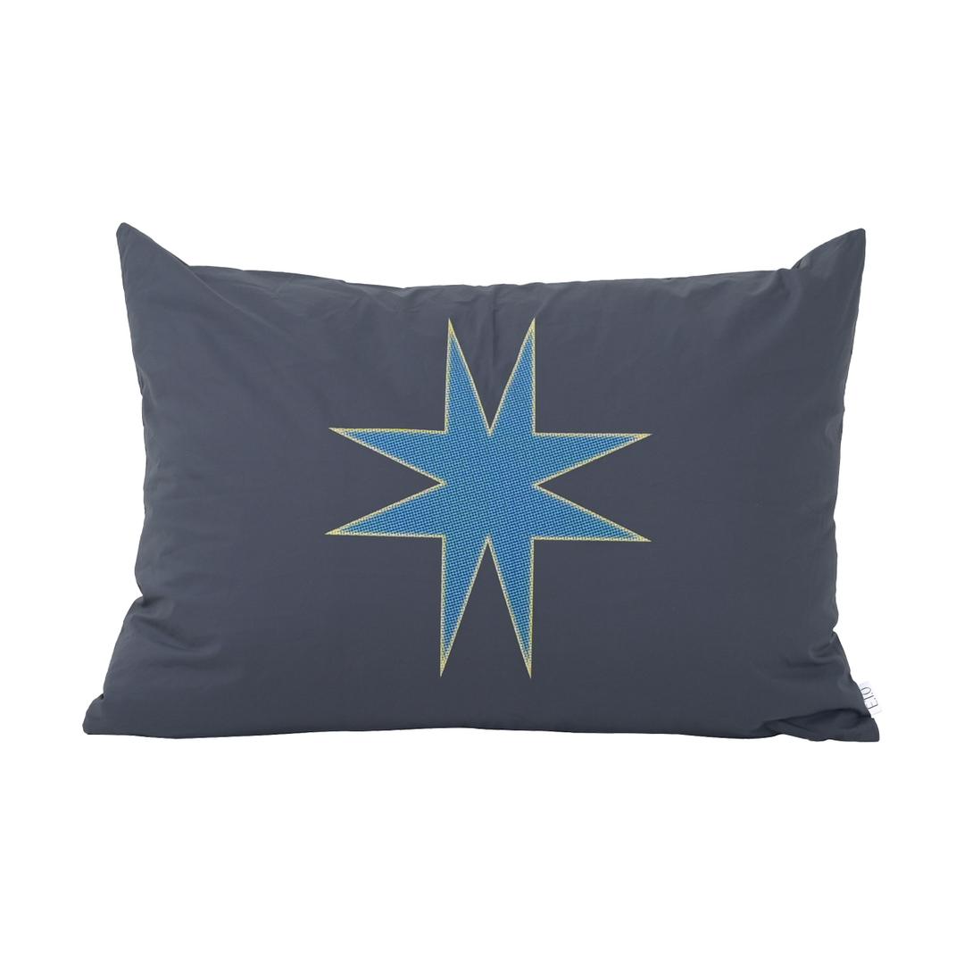 BLUE STAR PILLOW COVER   (type A / B )