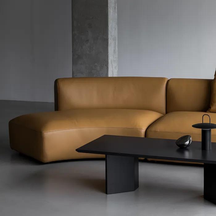 오누 가죽 모듈 소파 (데이베드 180+라운지)