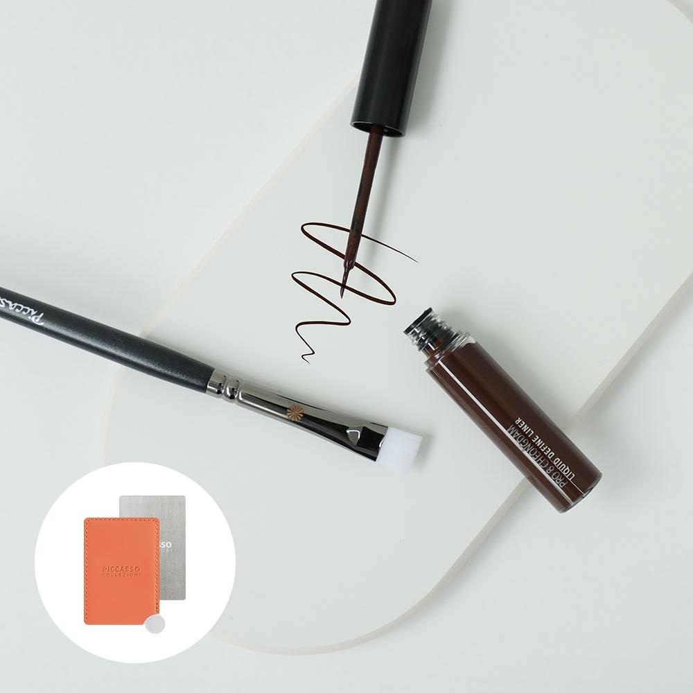 [프로에잇청담] 리퀴드 디파인 라이너+300 아이라이너 2종 세트(+믹싱팔레트 오렌지 증정)