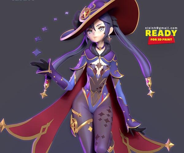 ArtStation - Mona Megistus - Genshin Impact Fanart | Resources