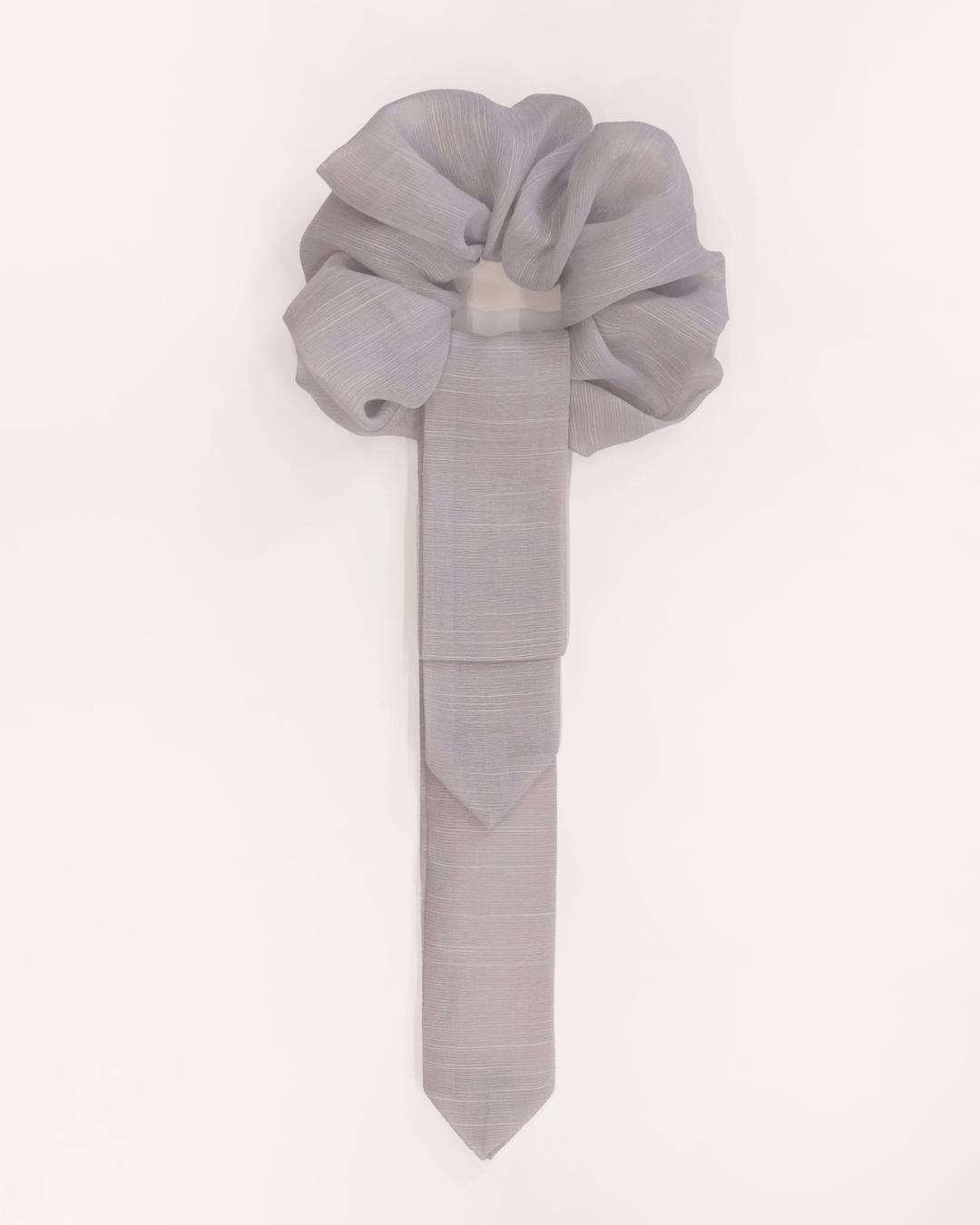 스크런치 댕기 (light gray)