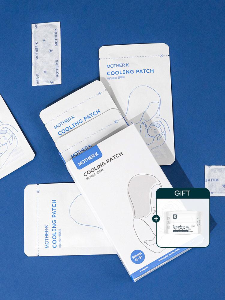 [레이온15매 GIFT] 마더케이 신생아 아기 쿨링 붙이는 열패치 2개입X3포(총6매) 1BOX