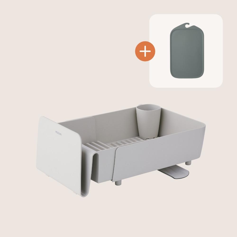 모도리 늘어나는 식기건조대 + 도마 낱개1P