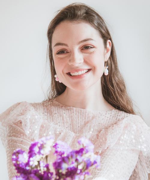 라르 크 앵 시엘 이어링 (WHITE)