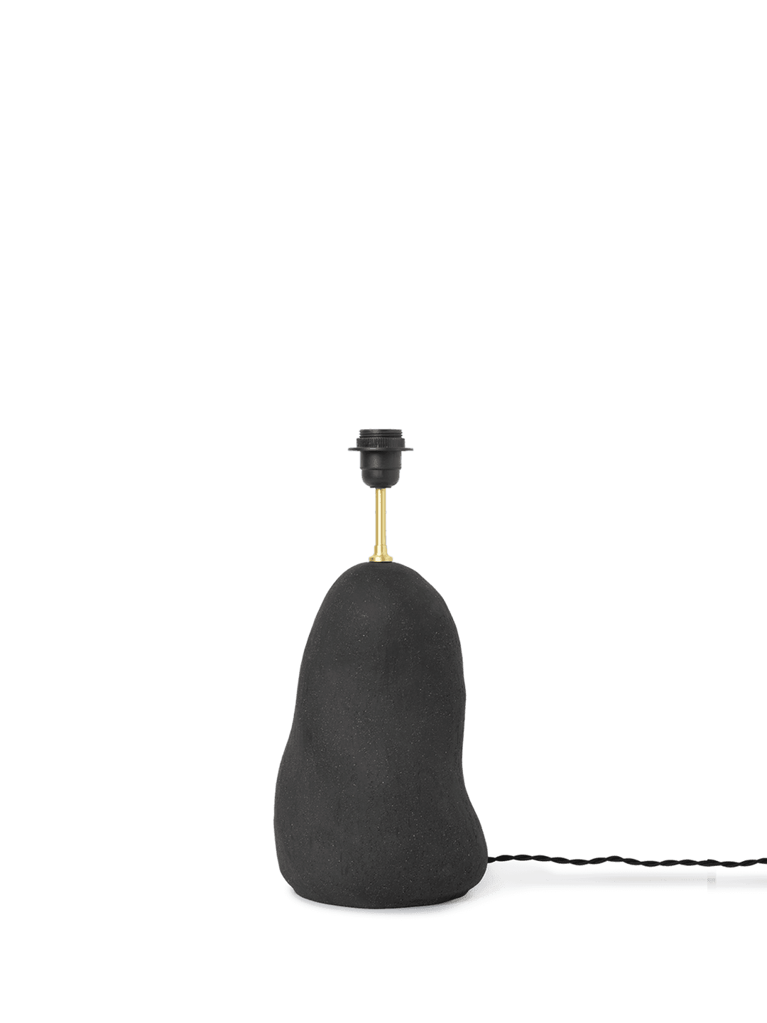 Hebe Lamp Base Medium - Dark Grey