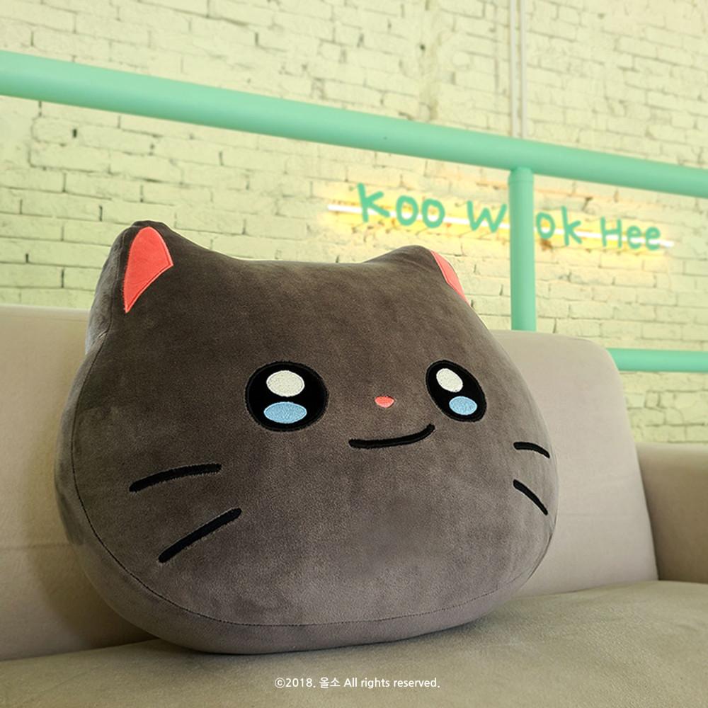 냐한남자 나비 얼굴쿠션 40cm 모찌 봉제쿠션 나비☆★ 3차 재입고