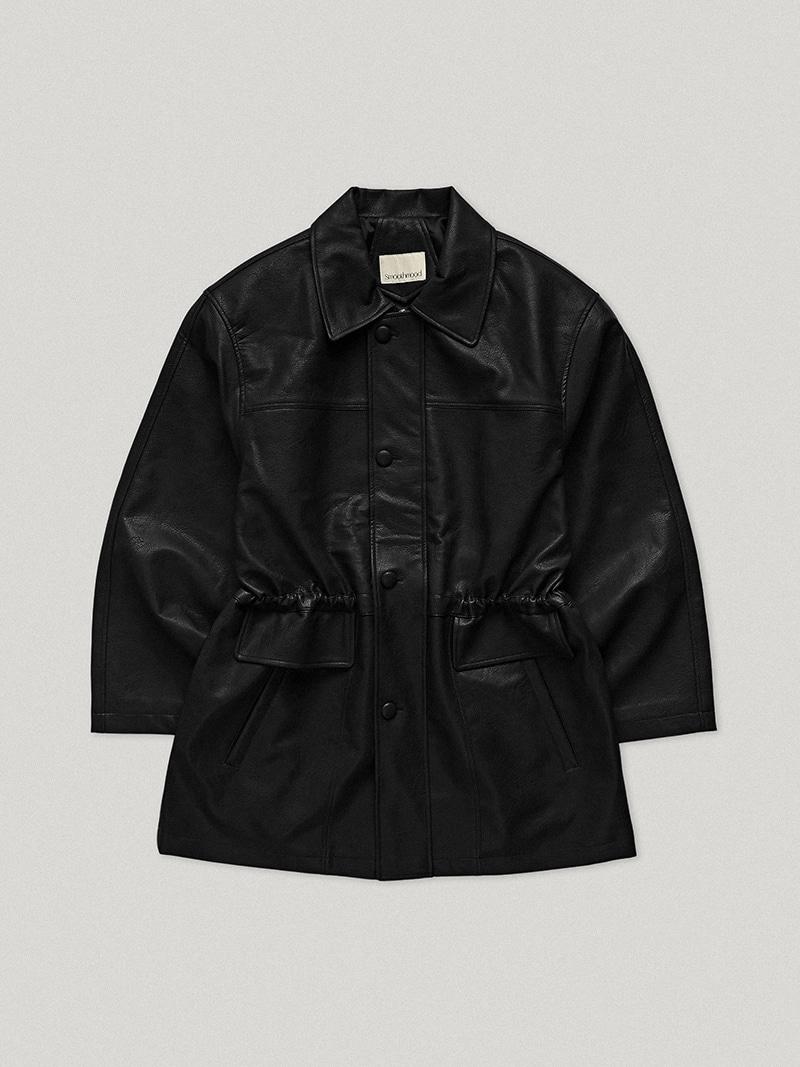 Black Peretti Leather Jacket