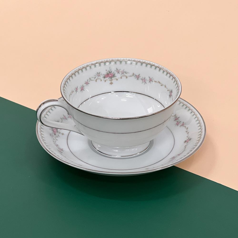 노리다케 페어몬트 엔틱찻잔 수입명품 일본커피잔 빈티지 찻잔세트 컵앤소서 티타임