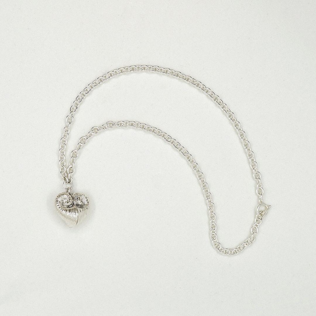 Heartcockle locket pendant Necklace