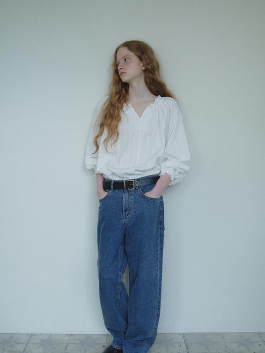 Lucy embroidered blouse _ 3colors