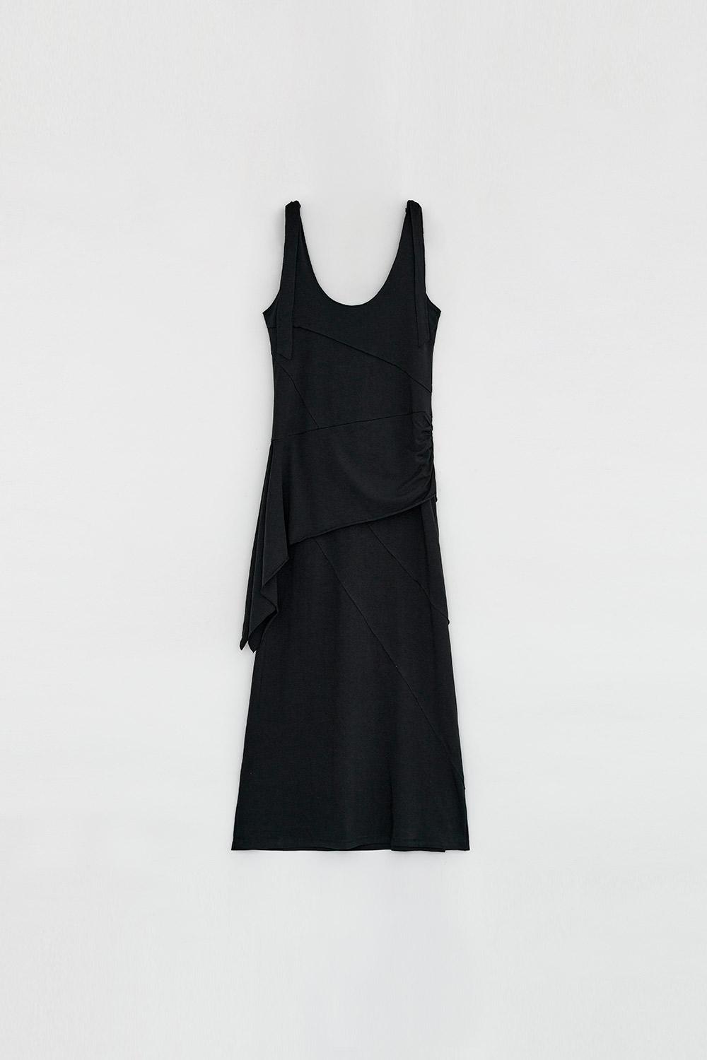 [9/23 순차출고] DOUBLE LAYERED LONG DRESS